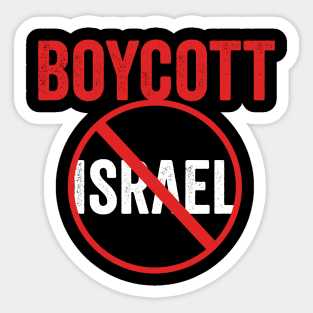 Boycott Israel Sticker